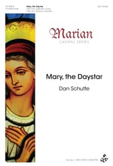 Mary, the Daystar SAB choral sheet music cover